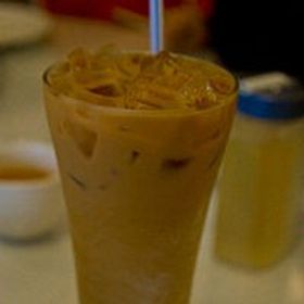 凍奶茶非常滑溜
